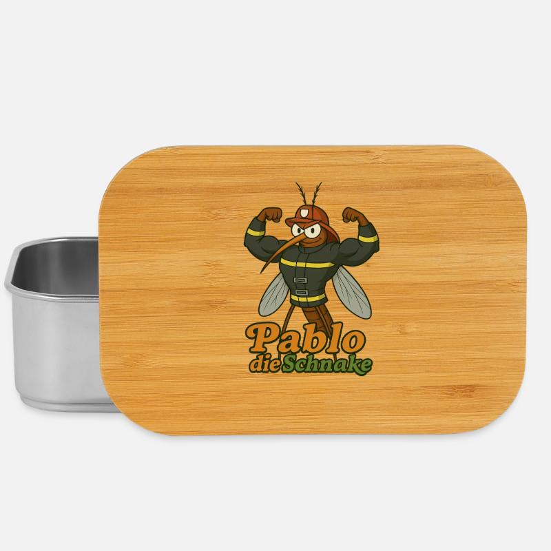 Feuerwehrmann Pablo - Lunch Box - Silber
