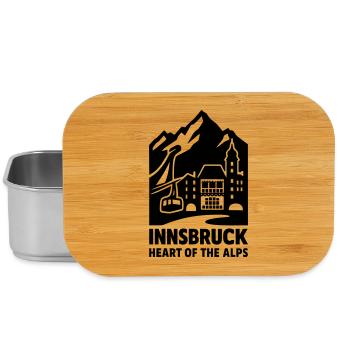Innsbruck Heart of the Alps - Lunch Box - silver - Front
