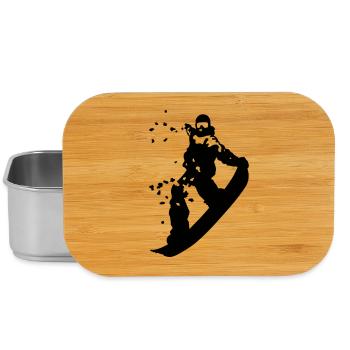 Snowboard - Lunch Box - silver - Front