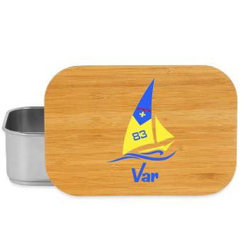 Voilier Var 83 - Boîte à goûter - argent - Devant