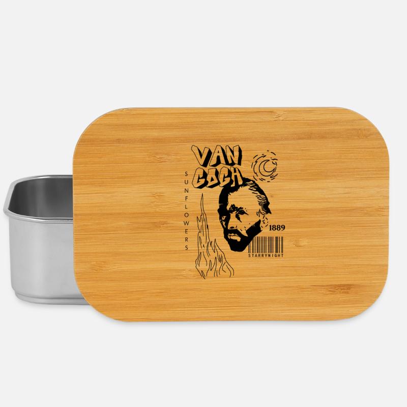Van Gogh - Lunch Box - Silber