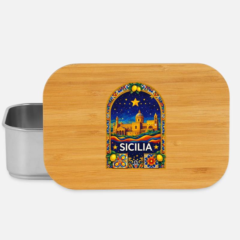 Sicilia palermo - Lunch Box - Silber