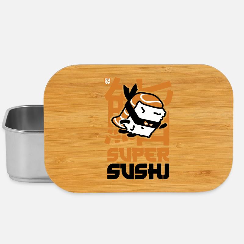 Super Sushi Ninja - Boîte à goûter - argent
