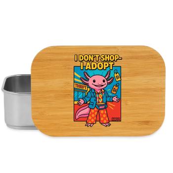 Ich kaufe nicht ein, ich adoptiere Alien - Lunch Box - Silber - Vorne
