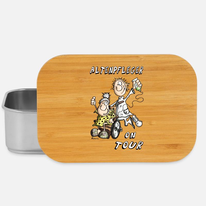 Altenpfleger on Tour - Lunch Box - Silber