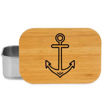Anker - Lunch Box - Silber - Vorne