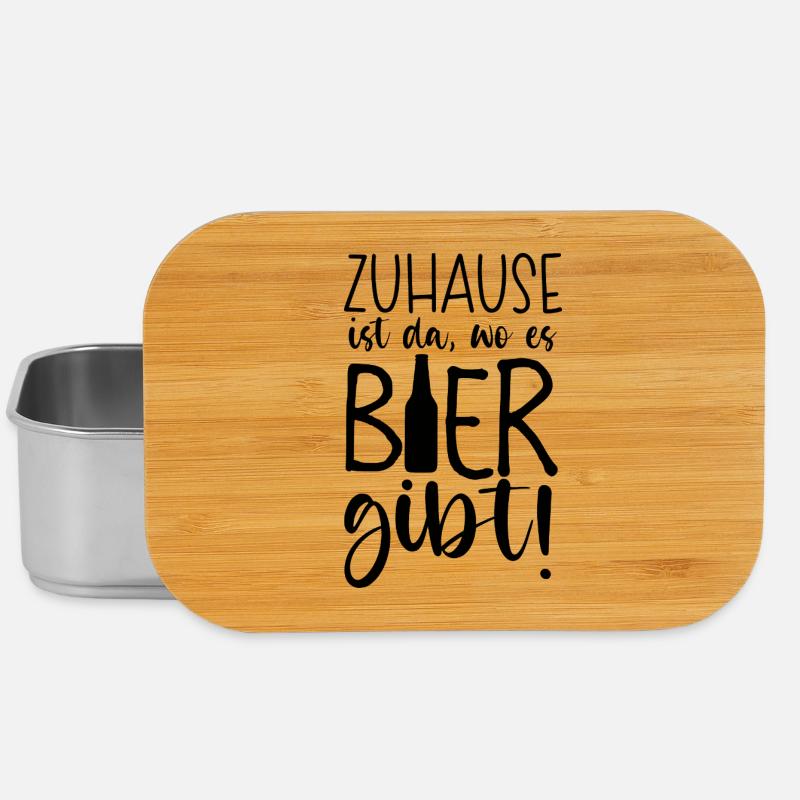 Zuhause ist - Boîte à goûter - argent