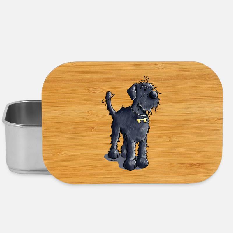 Giant Schnauzer - Lunch Box - silver