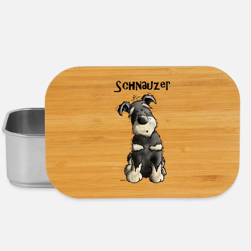 Mignon Schnauzer - Boîte à goûter - argent