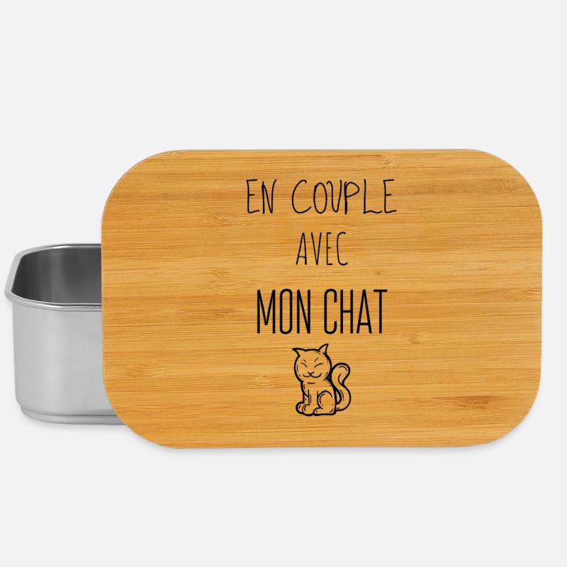 en couple avec mon chat - Boîte à goûter - argent