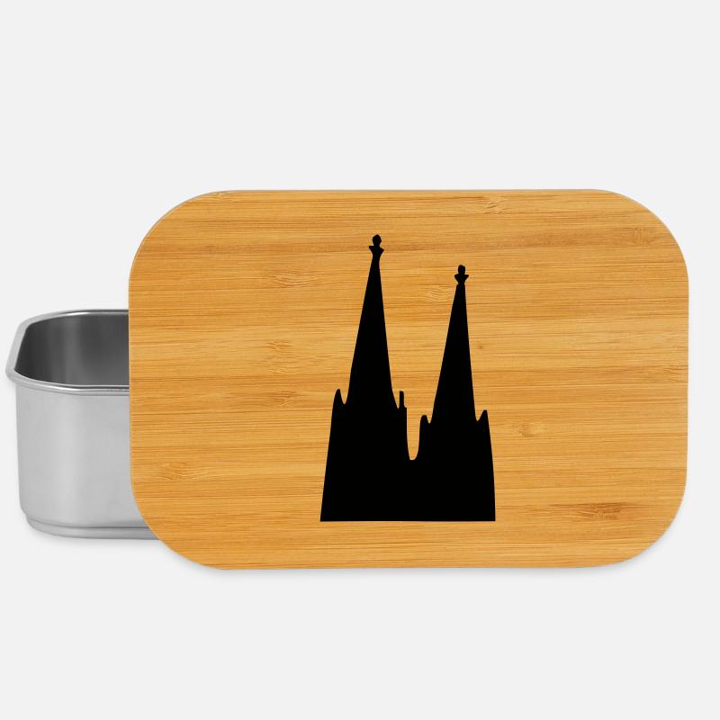 Der Kölner Dom zu Köln - Lunch Box - Silber
