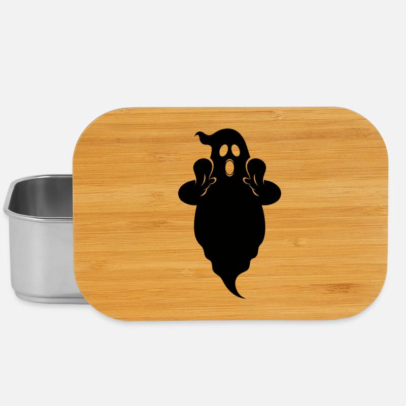 Geist Boo - Lunch Box - Silber