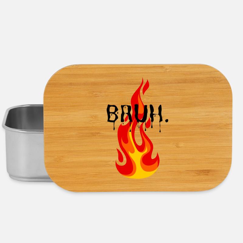 Vibrating Flame for Dynamic Outfits - Lunch Box - silver
