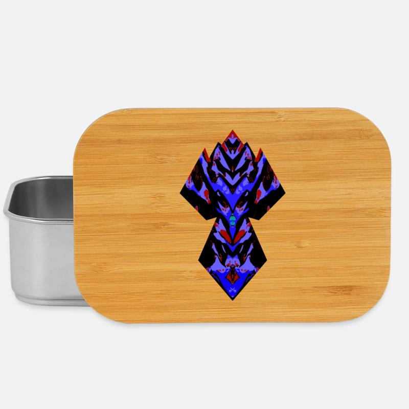 Error God, Black Sigil, Void Guardian - Lunch Box - silver
