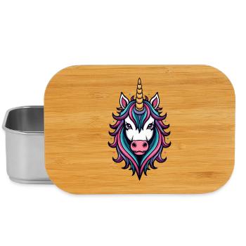 Wild Unicorn Neon Splendor - Lunch Box - silver - Front