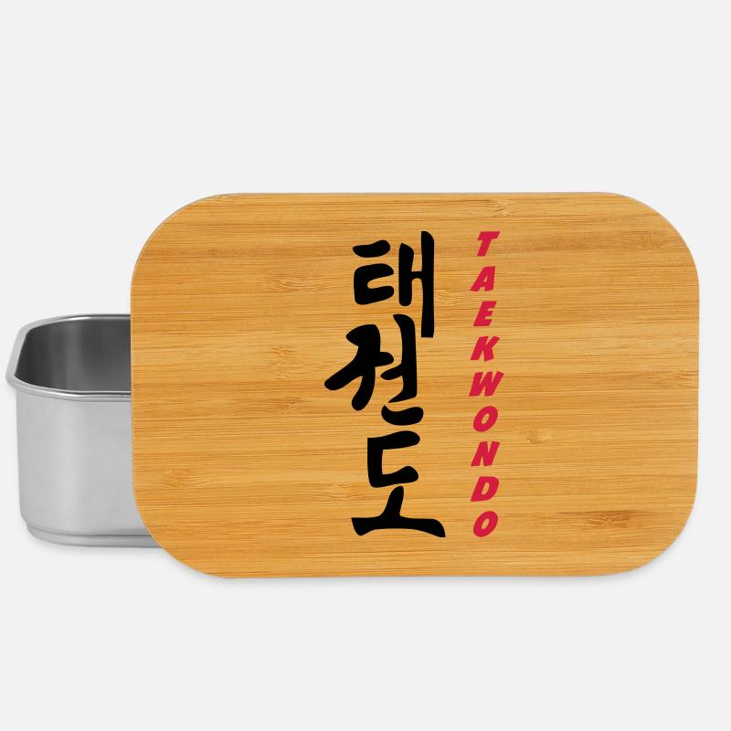 Taekwondo - Lunch Box - Silber