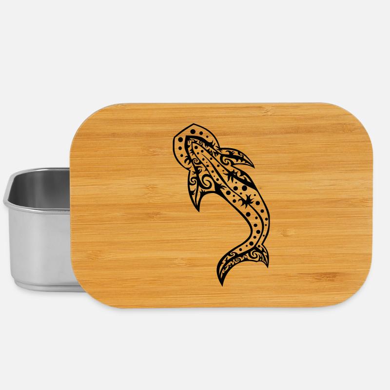 Requin-baleine - Boîte à goûter - argent