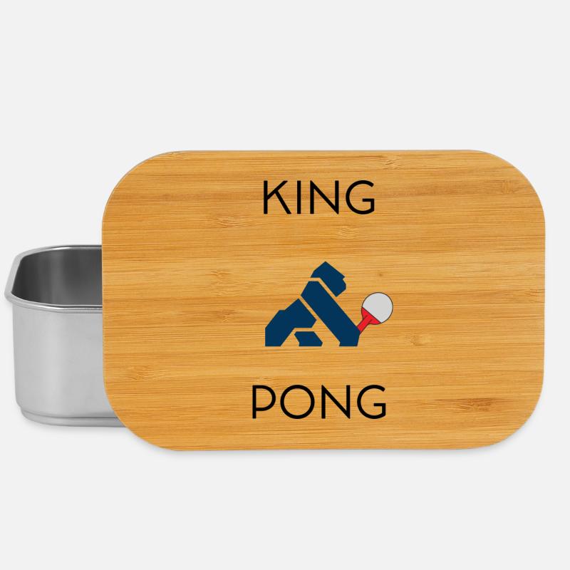 King pong - Boîte à goûter - argent