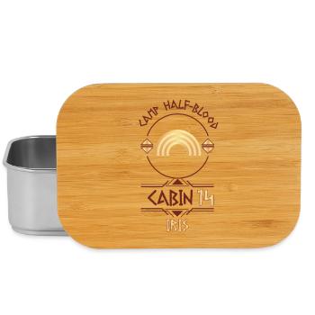 Cabin #14 in Camp Half Blood, Child of Iris - Lunch Box - silver - Front