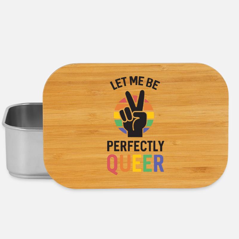 Pride Month - Lass mich perfekt queer sein - Lunch Box - Silber