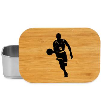 Basket-ball - Boîte à goûter - argent - Devant