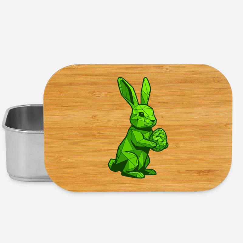 Bunny- Der Osterhase bringt die Eier - Lunch Box - Silber