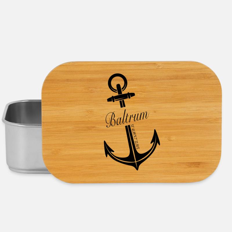 Baltrum - Lunch Box - Silber