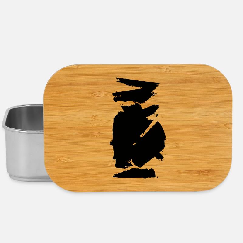 Paint wiper blob - Lunch Box - silver