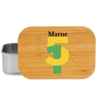 Marl - Lunch Box - silver - Front