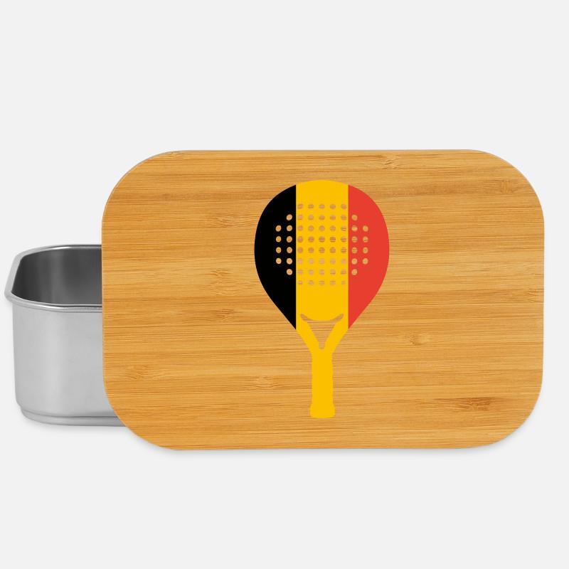 padel-belgium - Lunch Box - silver