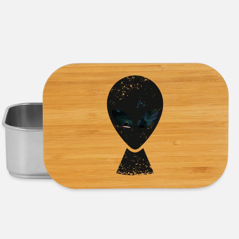 Alien Universe Eyes - Lunch Box - silver
