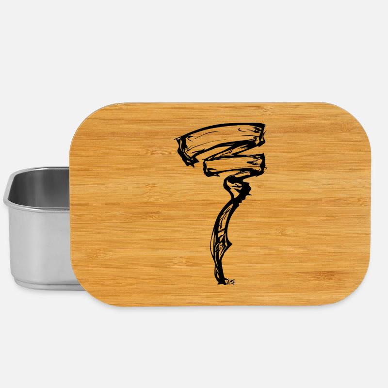 Energetic wind - Lunch Box - silver