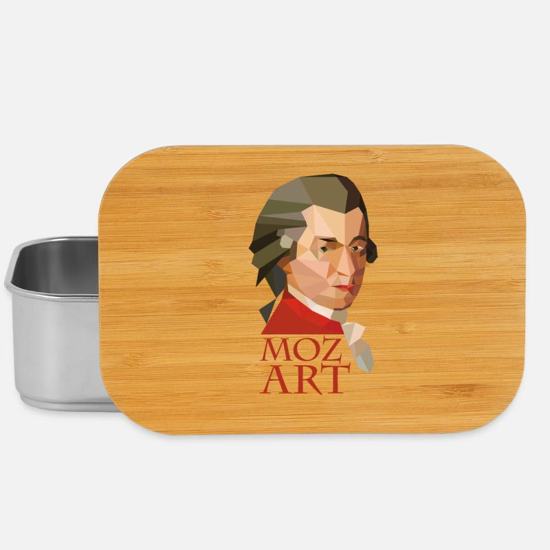 Mozart - Boîte à goûter - argent