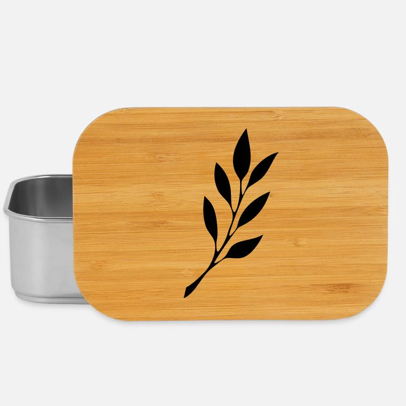 fruehmorgens Tattoo Logo schwarz - Lunch Box - Silber
