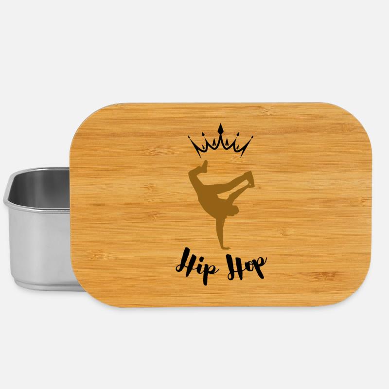 Dancer Breakdance - Lunch Box - silver