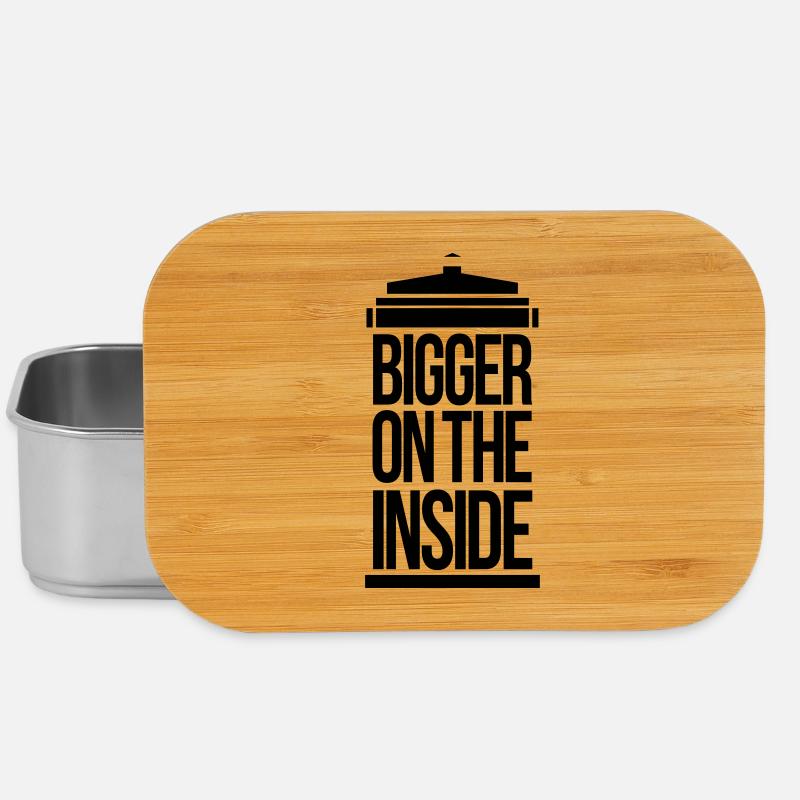 Bigger on the inside - Boîte à goûter - argent