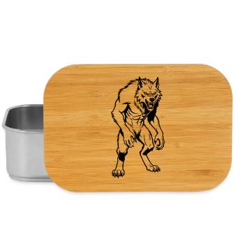 Loup-garou - Boîte à goûter - argent - Devant