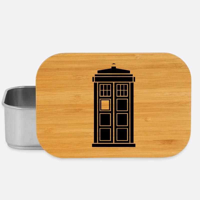 TARDIS - Boîte à goûter - argent