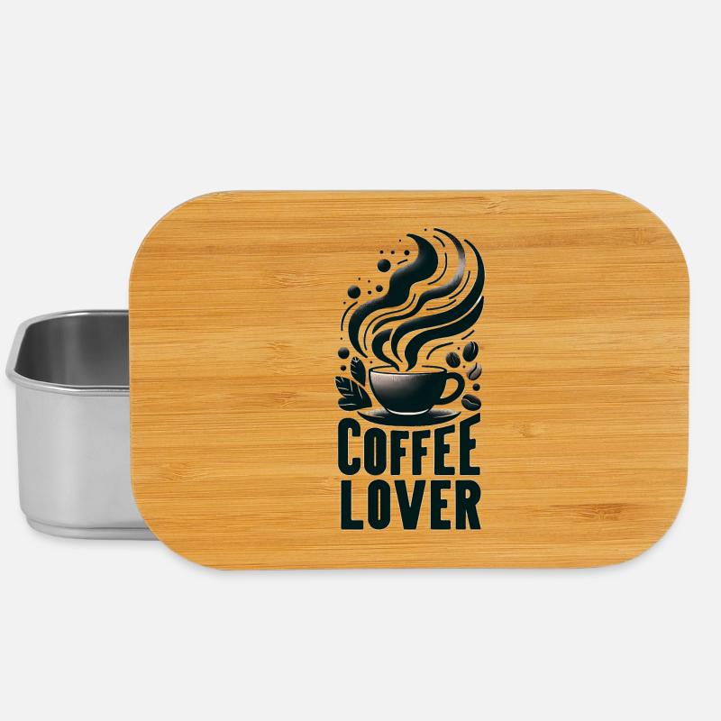 Amateur de café - Boîte à goûter - argent