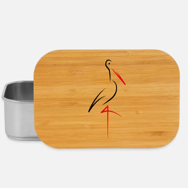 Storch - Lunch Box - Silber