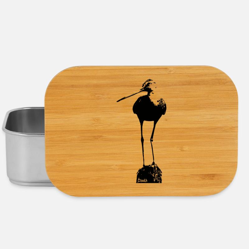 Uferschnepfe - Lunch Box - Silber
