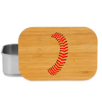Base-ball - Boîte à goûter - argent - Devant