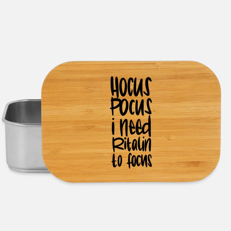 Hocus Pocus Focus - Lunch Box - silver