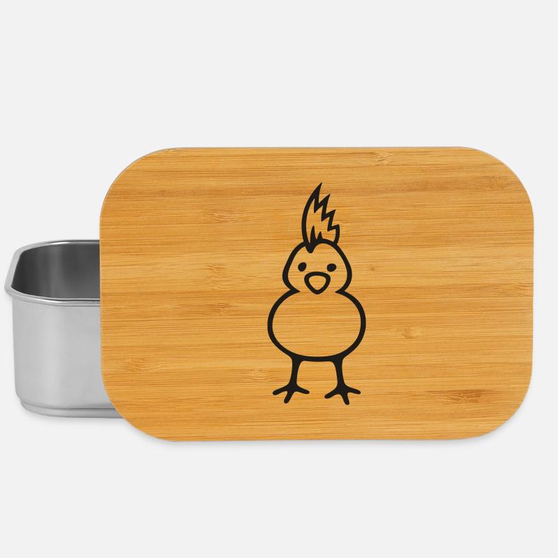 punk chick - Boîte à goûter - argent