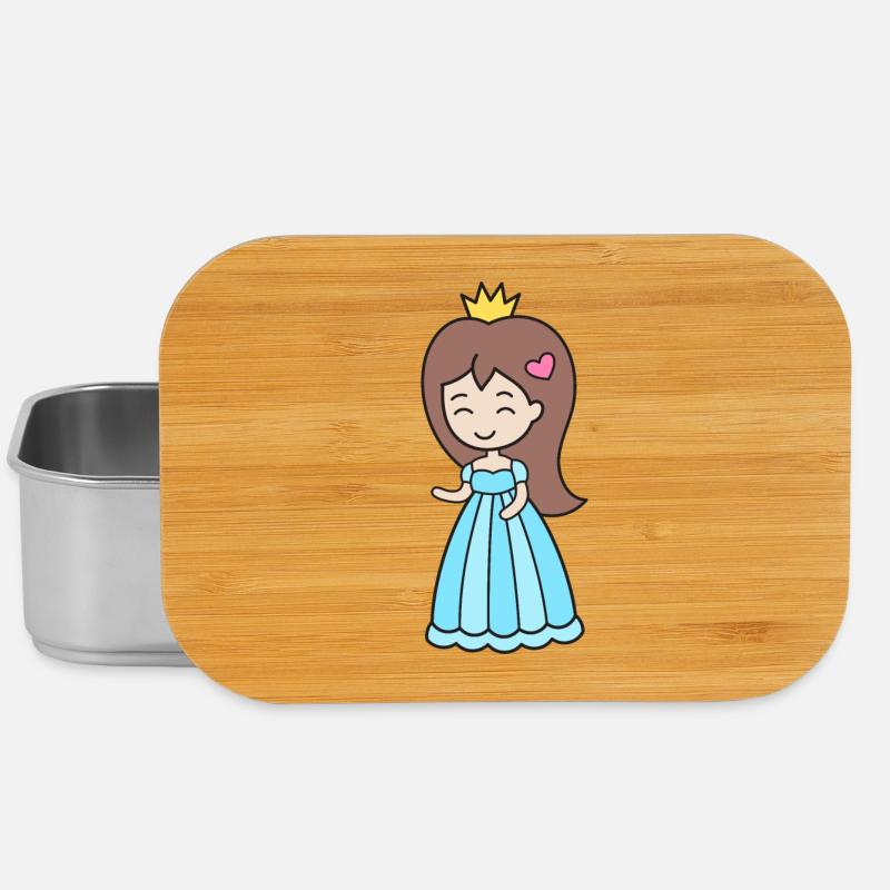 Prinzessin - Lunch Box - Silber