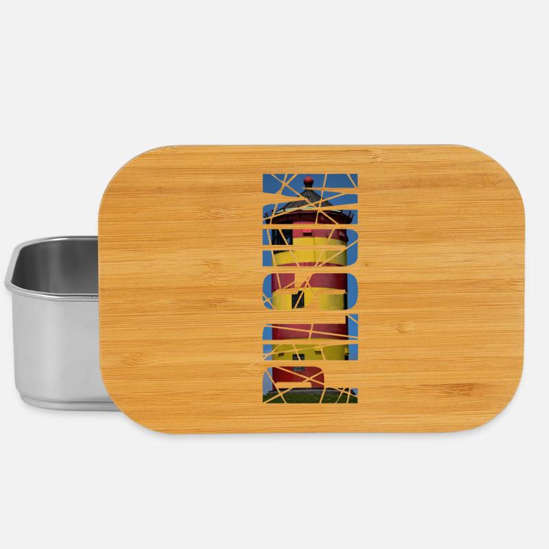 Lighthouse Pilsum - gift - Lunch Box - silver
