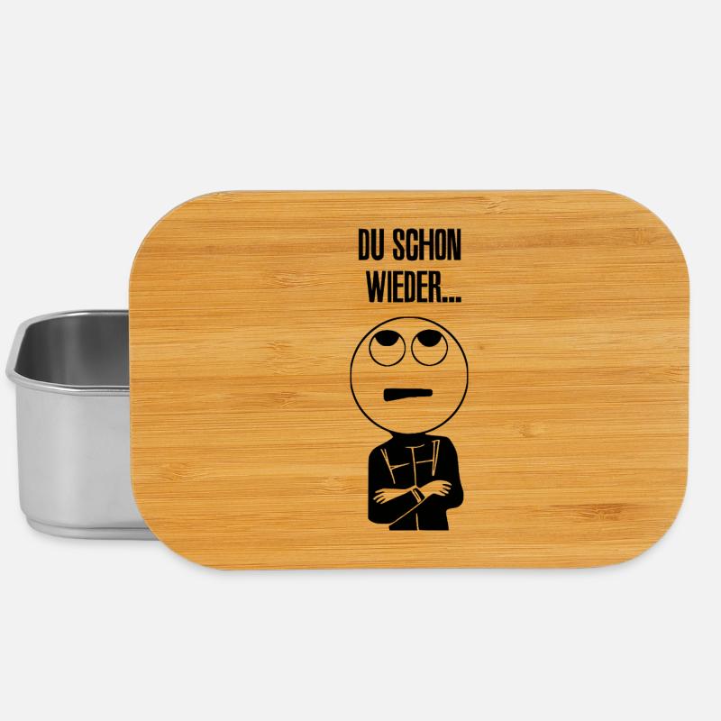 Du schon wieder ... - Lunch Box - Silber