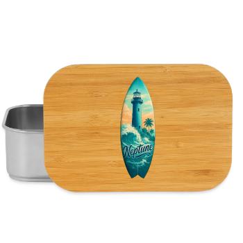 Planche de surf Neptune Lighthouse - Boîte à goûter - argent - Devant