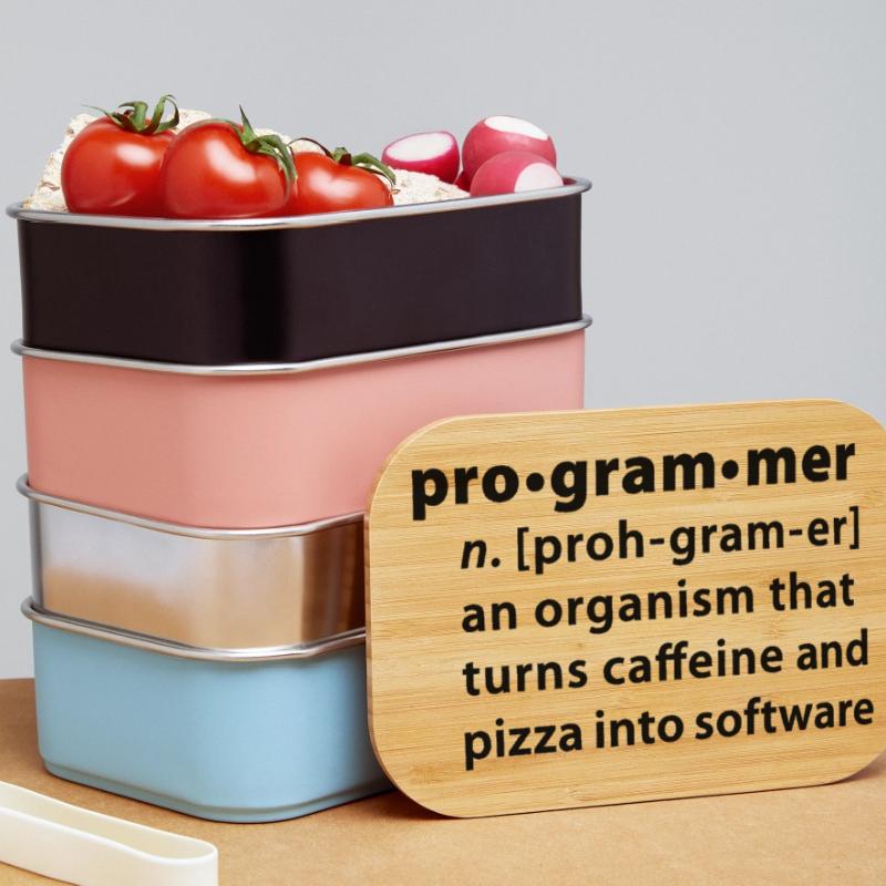 Program definition - the definition Programmer Lunch Box