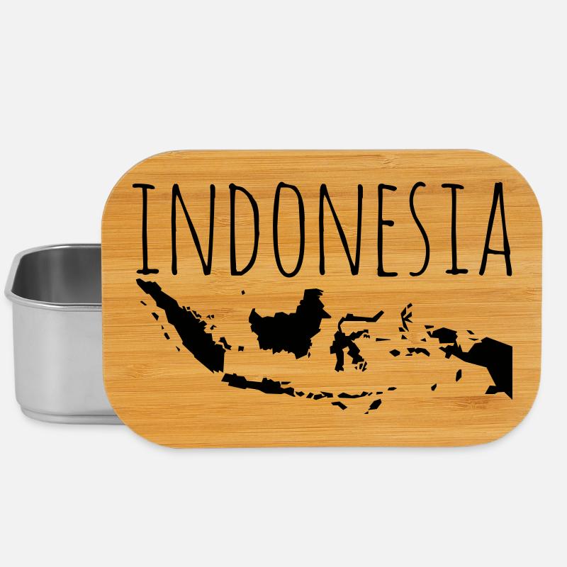 Indonesia - Lunch Box - Silber